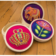Bamboo Sewing Baskets